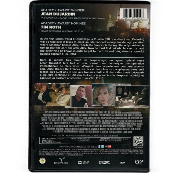 Mobius (DVD) 2014 Tim Roth, Jean Dujardin, Cecile de France NEW - Picture 2 of 2